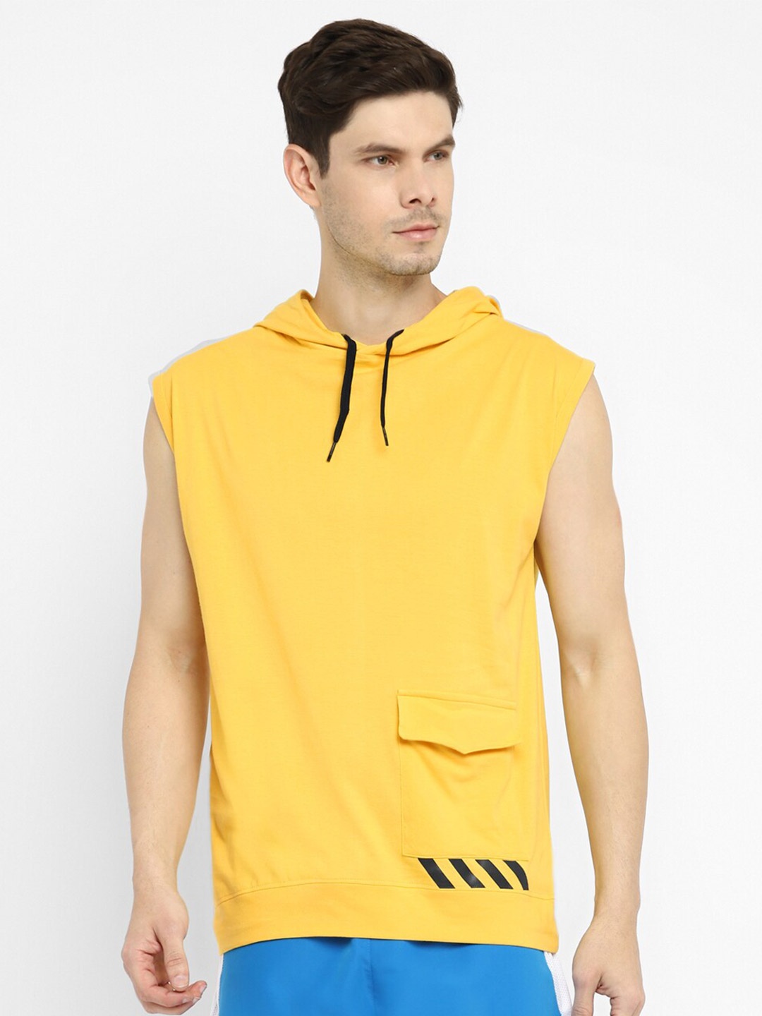 

OFF LIMITS Men Yellow T-shirt