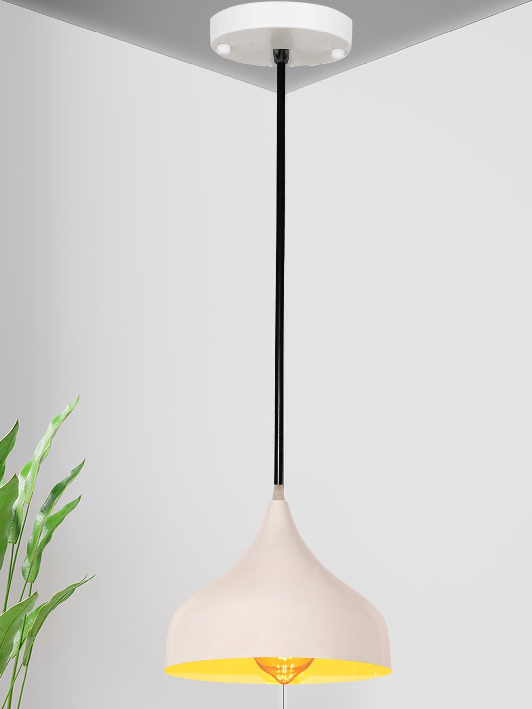 

Home Craft Theme White Solid Metal Ceiling Lamps