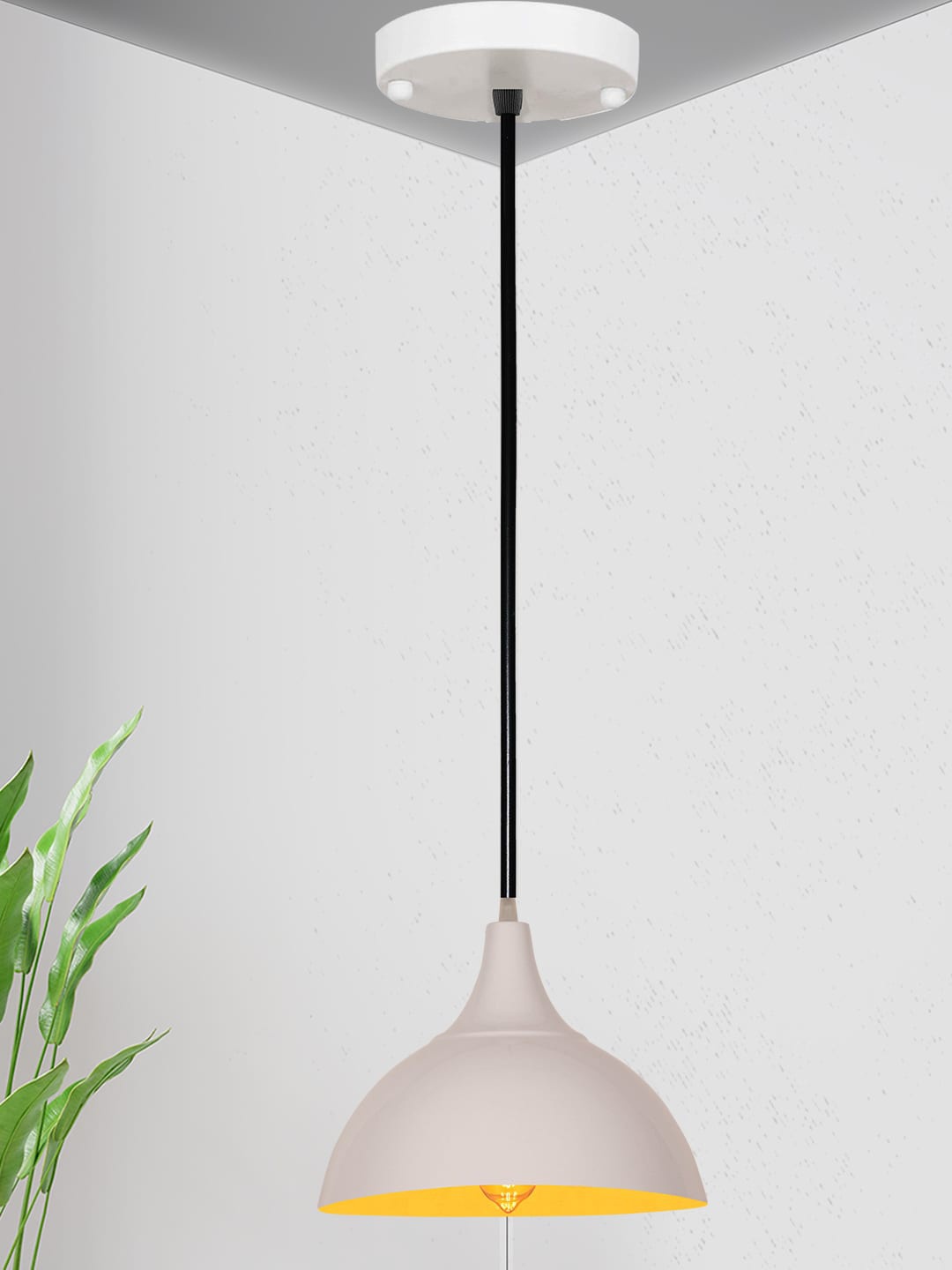 

Home Craft Theme White Solid Metal Ceiling Lamps