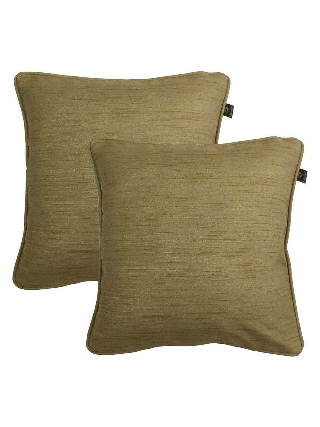 

Lushomes Set of 2 Beige Square Cushion Covers