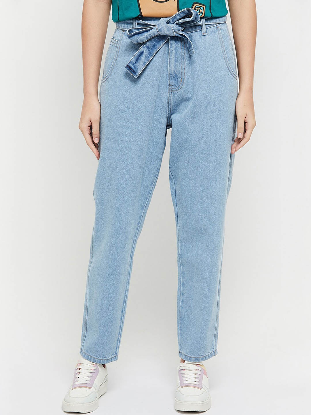 

max Women Blue Cotton Jeans