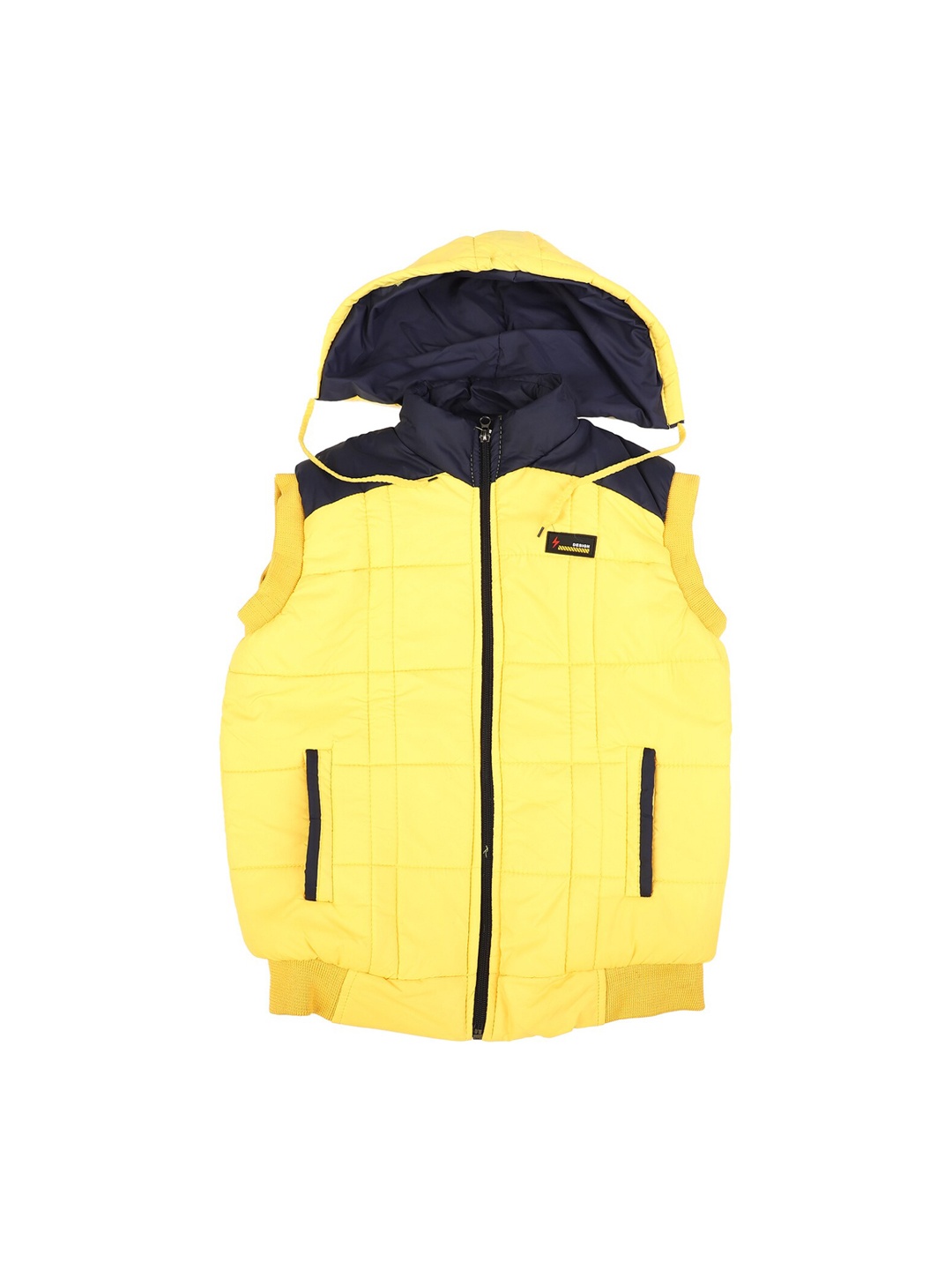 

V-Mart Boys Yellow Lightweight Puffer Jacket