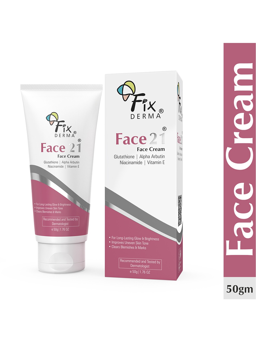 

Fixderma Face 21 Anti Ageing Cream - 50 gm, Off white