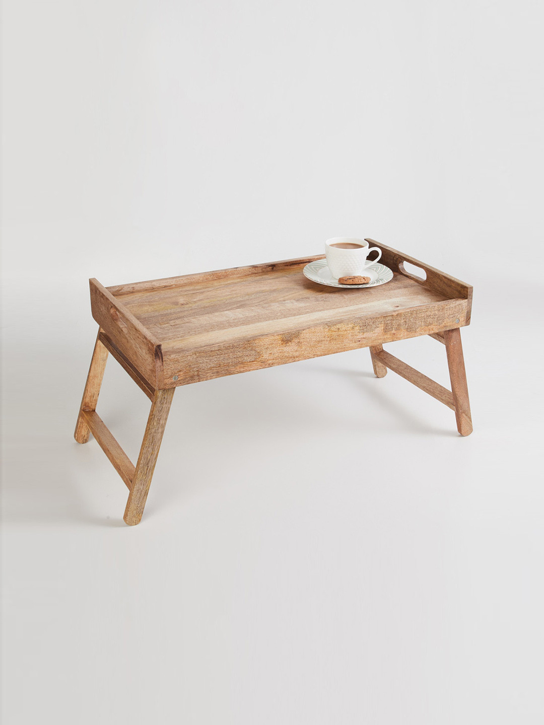 

Home Centre Brown Solid Mango Wood Multi-Utility Tray