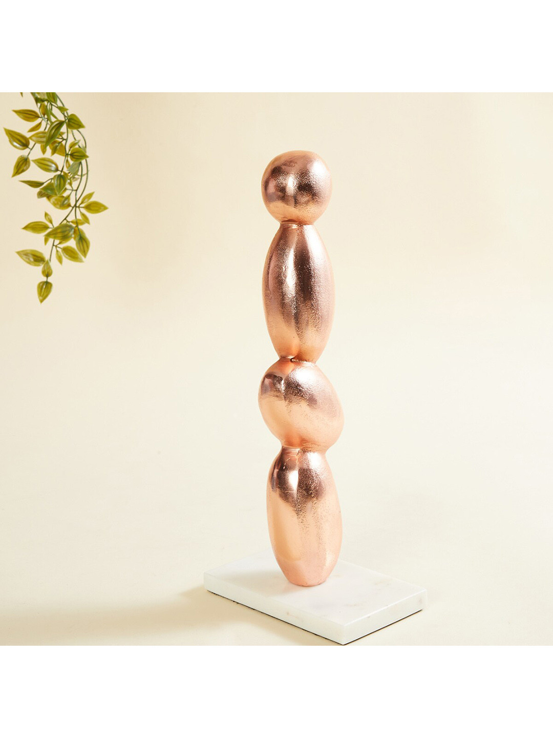

Home Centre Fiesta Rose Gold-Toned Solid Polyresin Sculpture