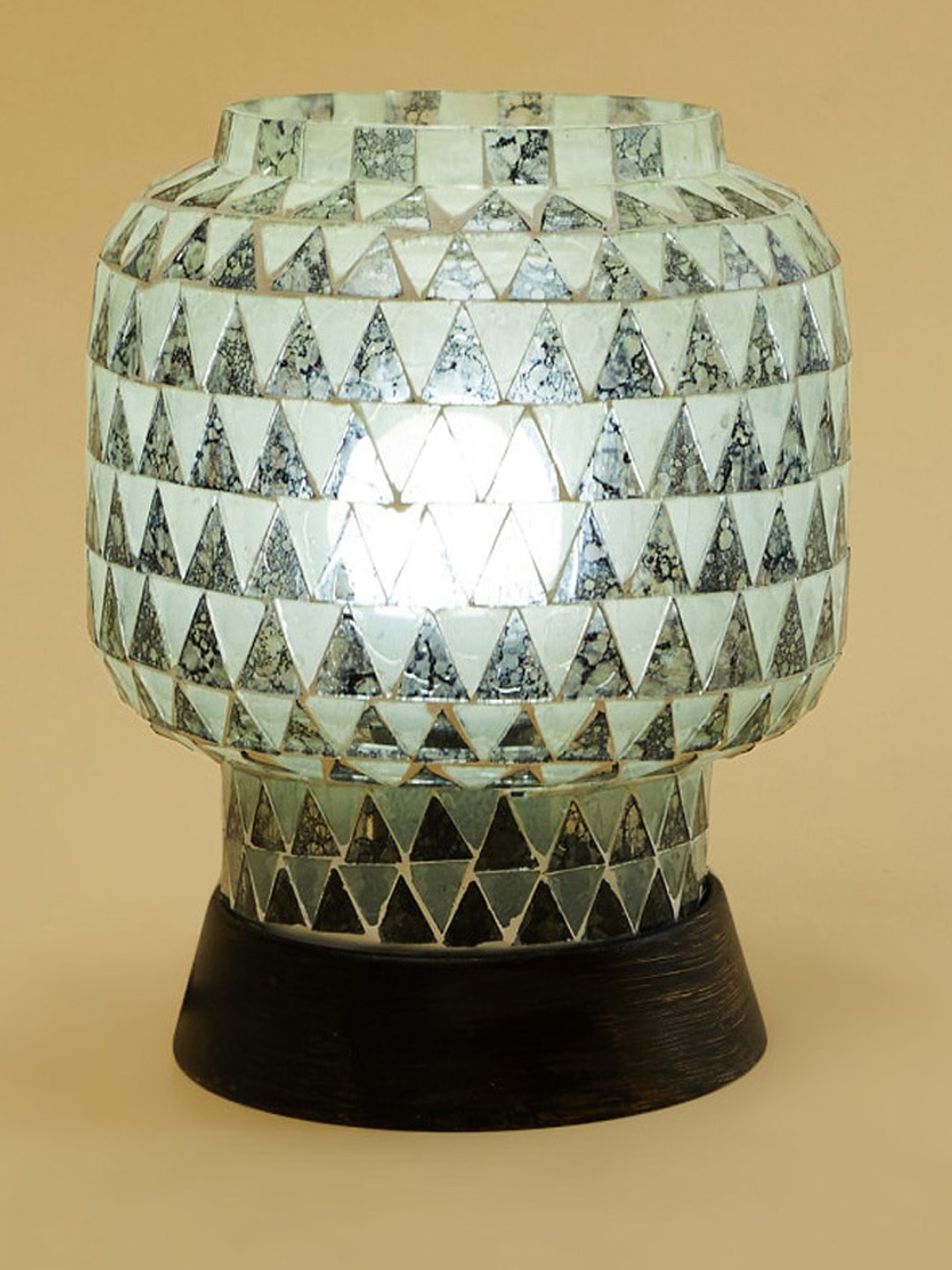 

Home Centre Green Burficut Mosaic Table Lamp