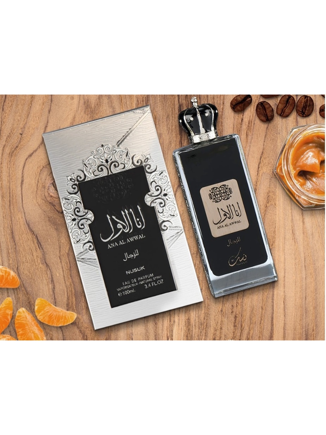 

NUSUK Ana Al Awwal Eau de Parfum - 100ml, Silver