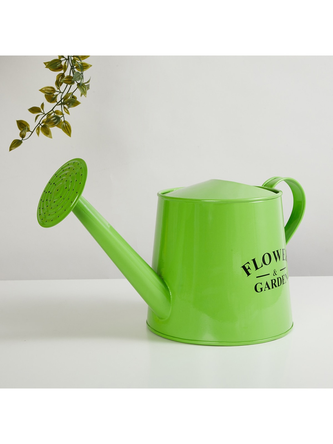 

Home Centre Green Printed Metal Water Can
