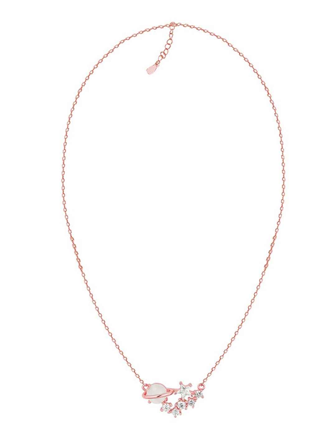 

GIVA White Sterling Silver Rose Gold-Plated Chain