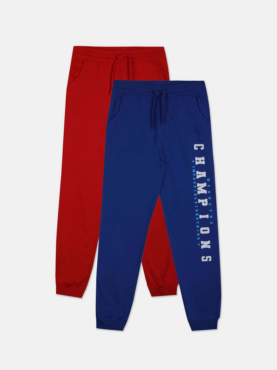 

Ruggers Junior Boys Set of 2 Assorted Cotton Joggers