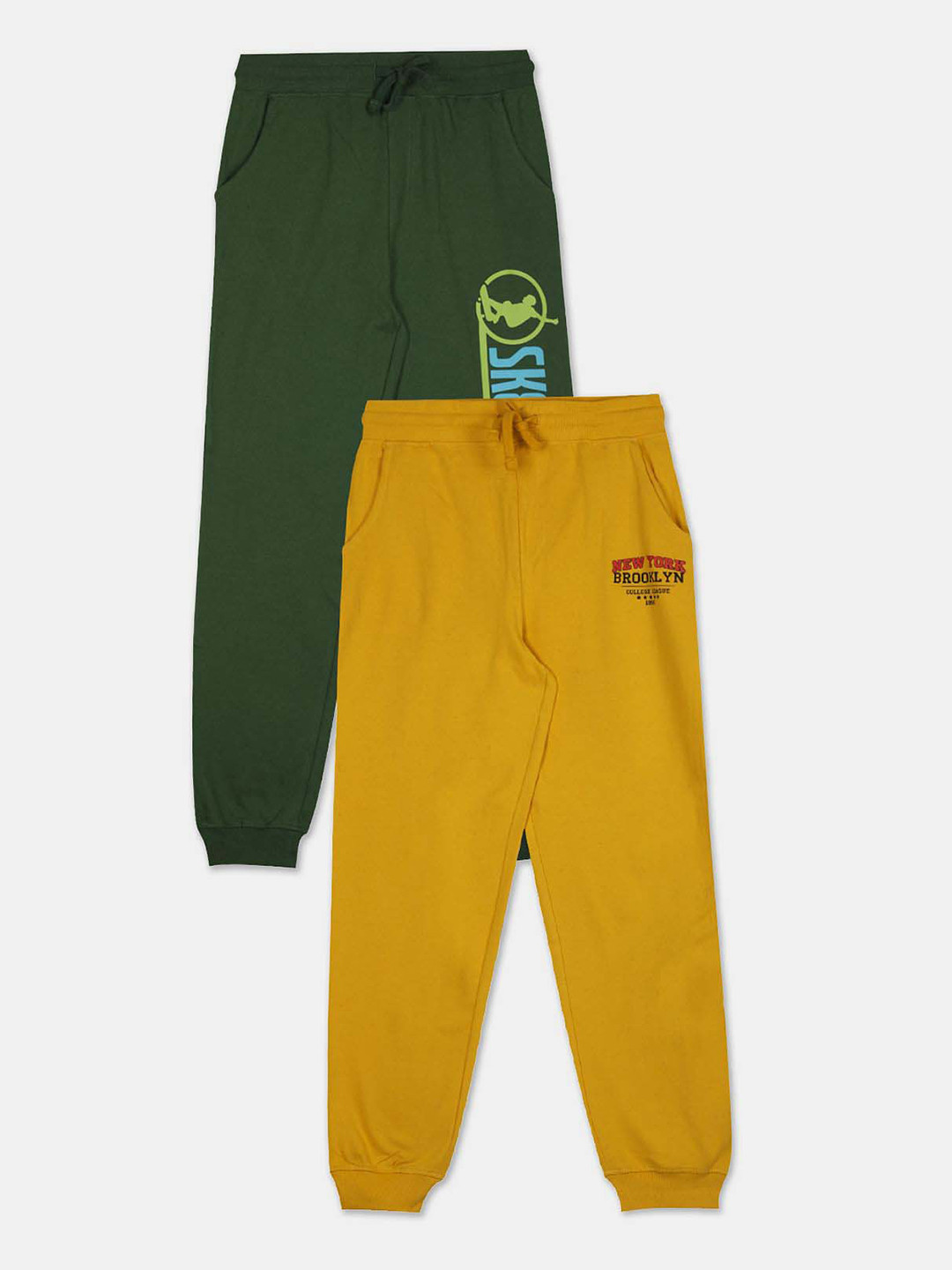 

Ruggers Junior Boys Set of 2 Assorted Cotton Joggers