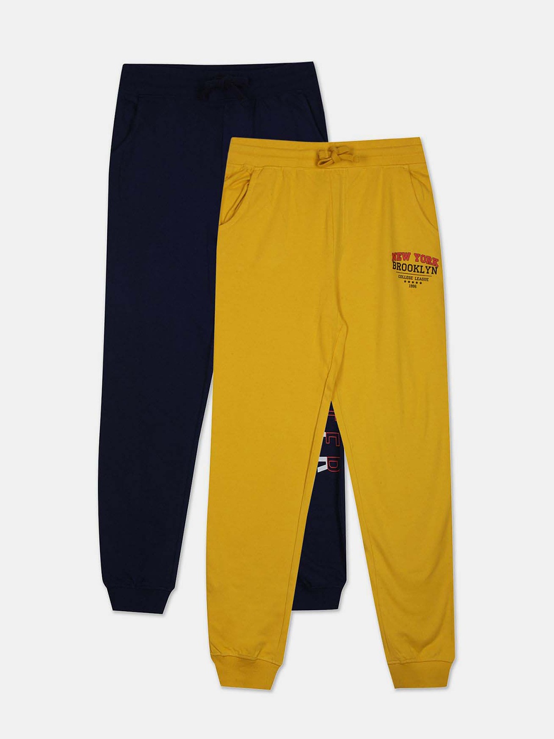 

Ruggers Junior Boys Set of 2 Assorted Cotton Joggers