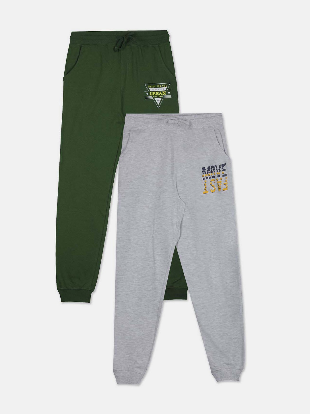 

Ruggers Junior Boys Set of 2 Assorted Cotton Joggers