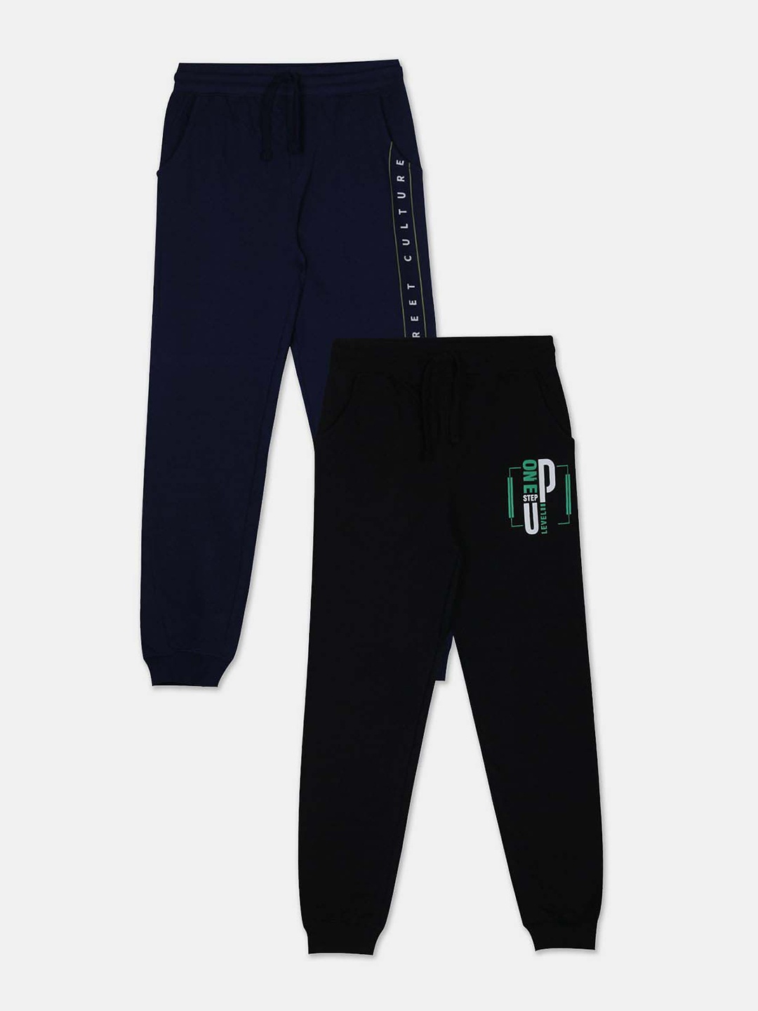 

Ruggers Junior Boys Set of 2 Assorted Cotton Joggers