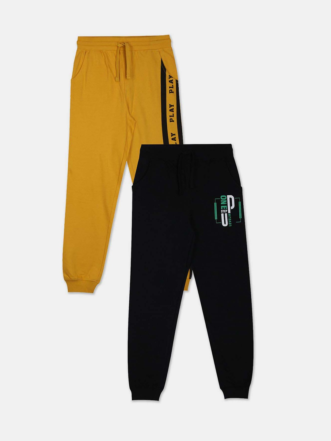 

Ruggers Junior Boys Set of 2 Assorted Cotton Joggers
