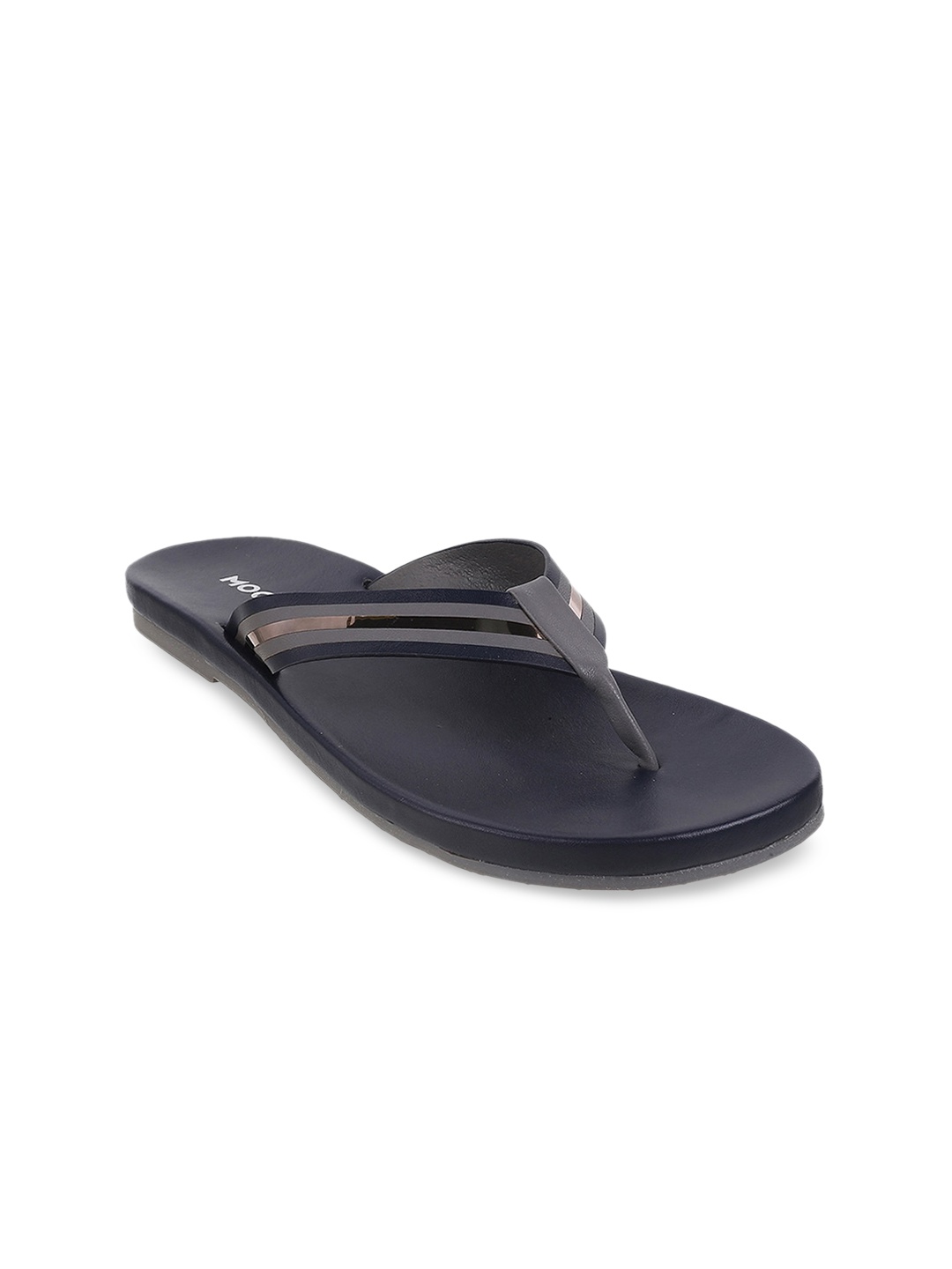 

Mochi Women Blue Open Toe Flats