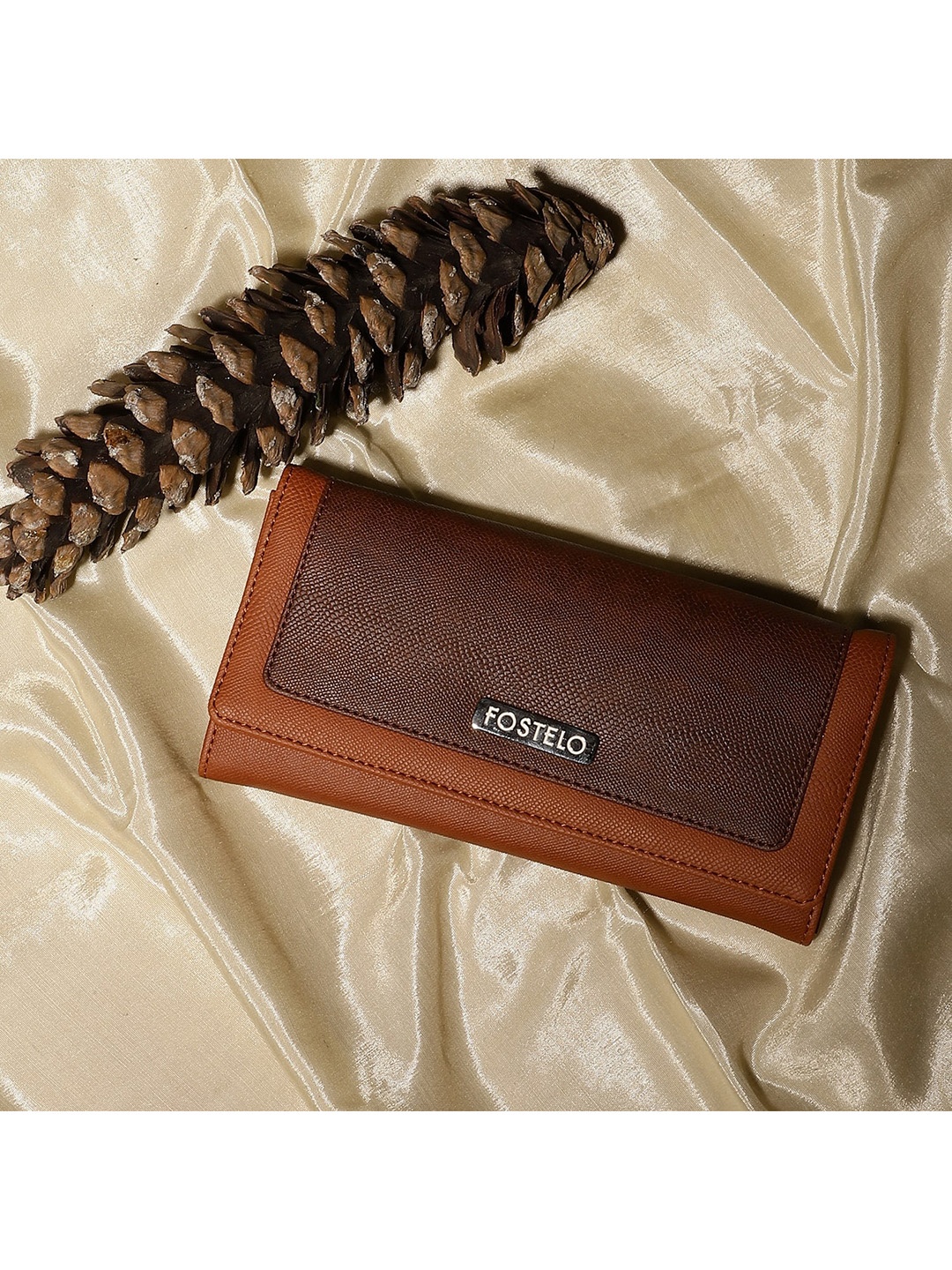 

Fostelo Women Brown Clutches
