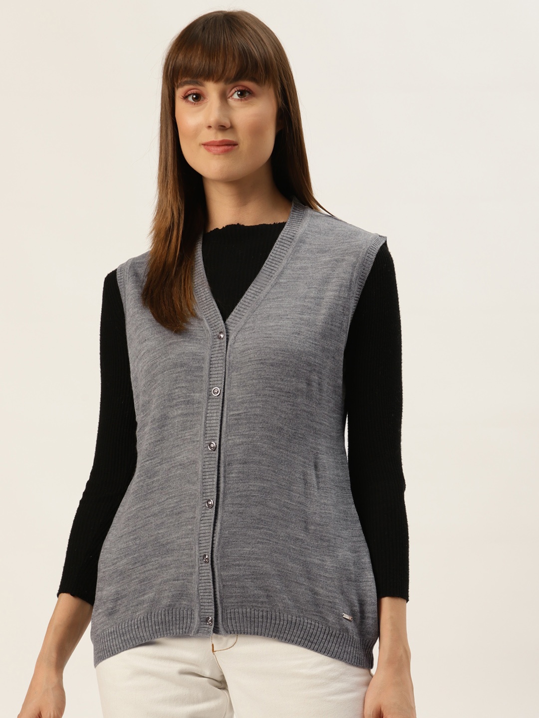 

Monte Carlo Women Grey Cardigan