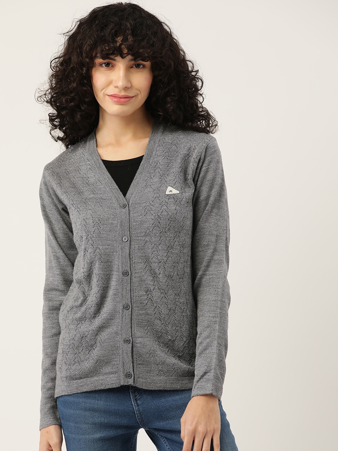 

Monte Carlo Women Grey Cardigan