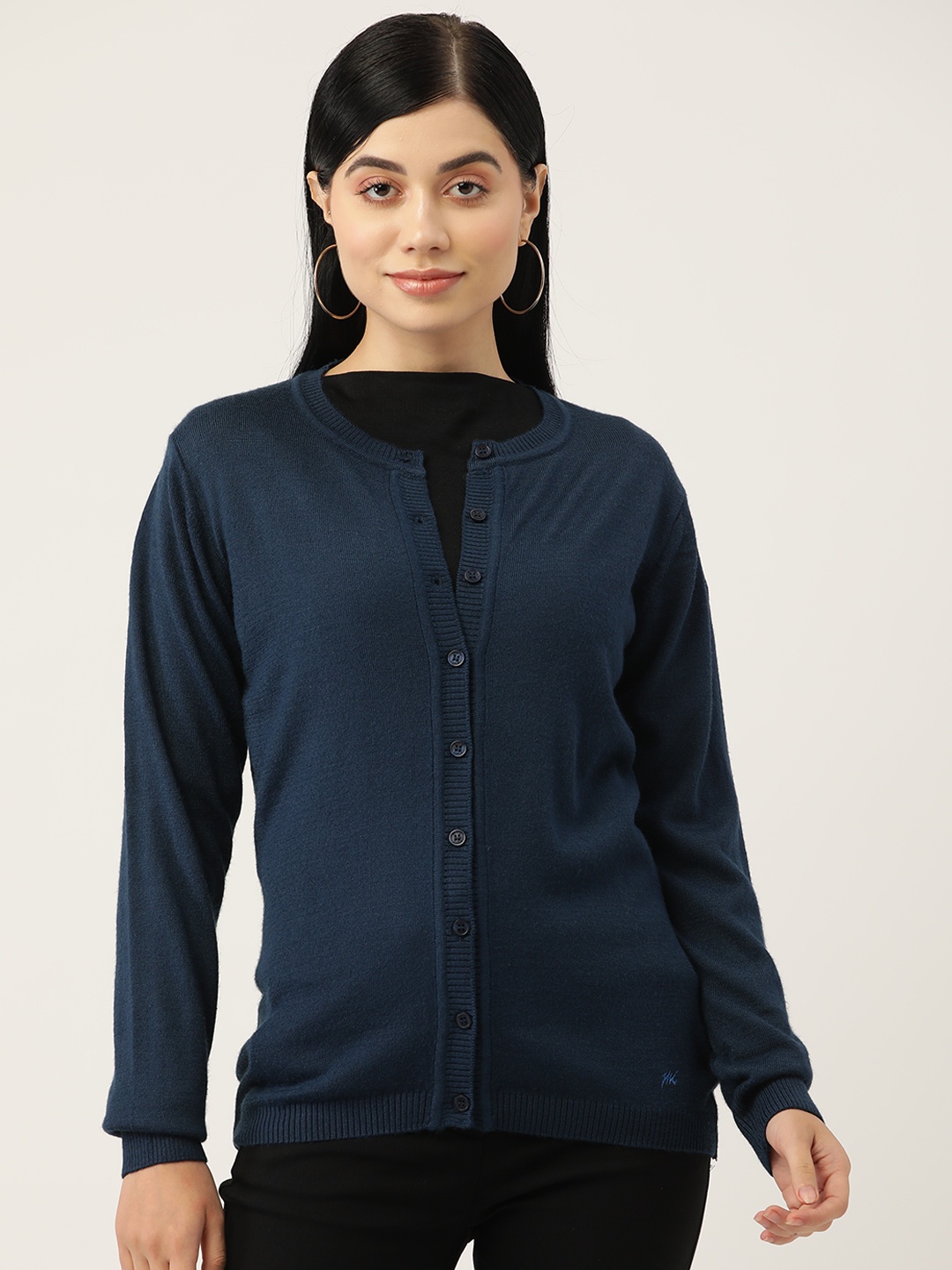 

Monte Carlo Women Navy Blue Cardigan