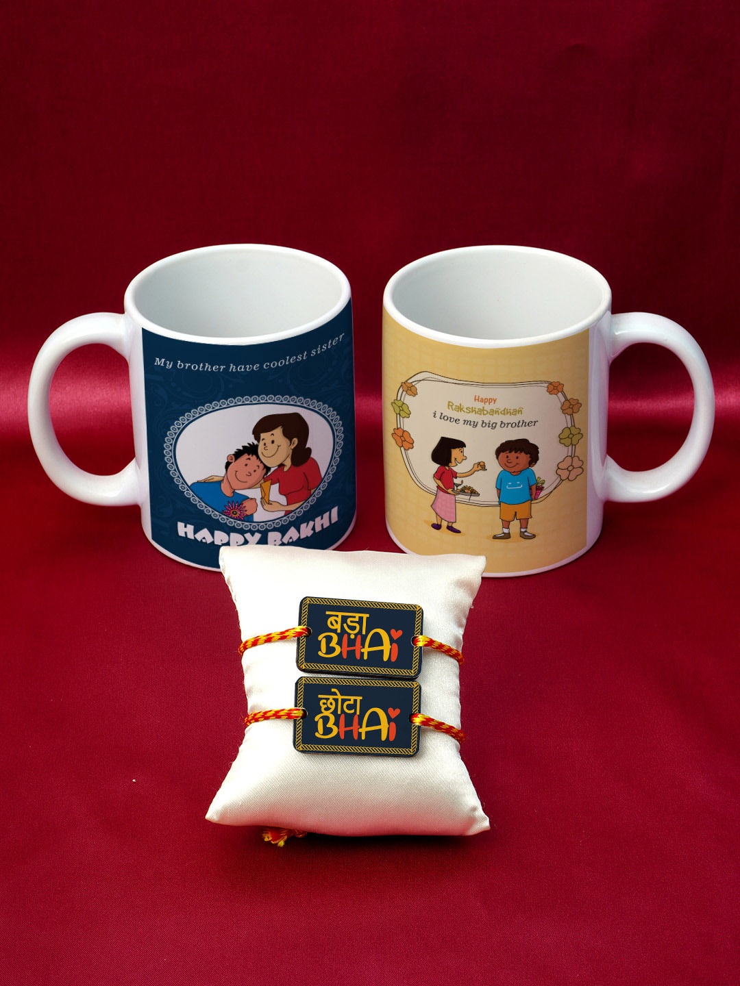 

Crazy Corner Set of 2 Rakhi Combo, Multi