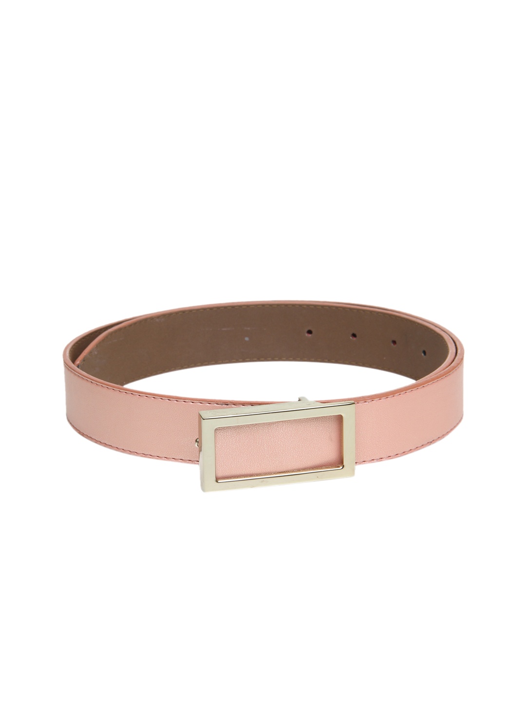 

Calvadoss Kids-Boys Pink Textured PU Belt