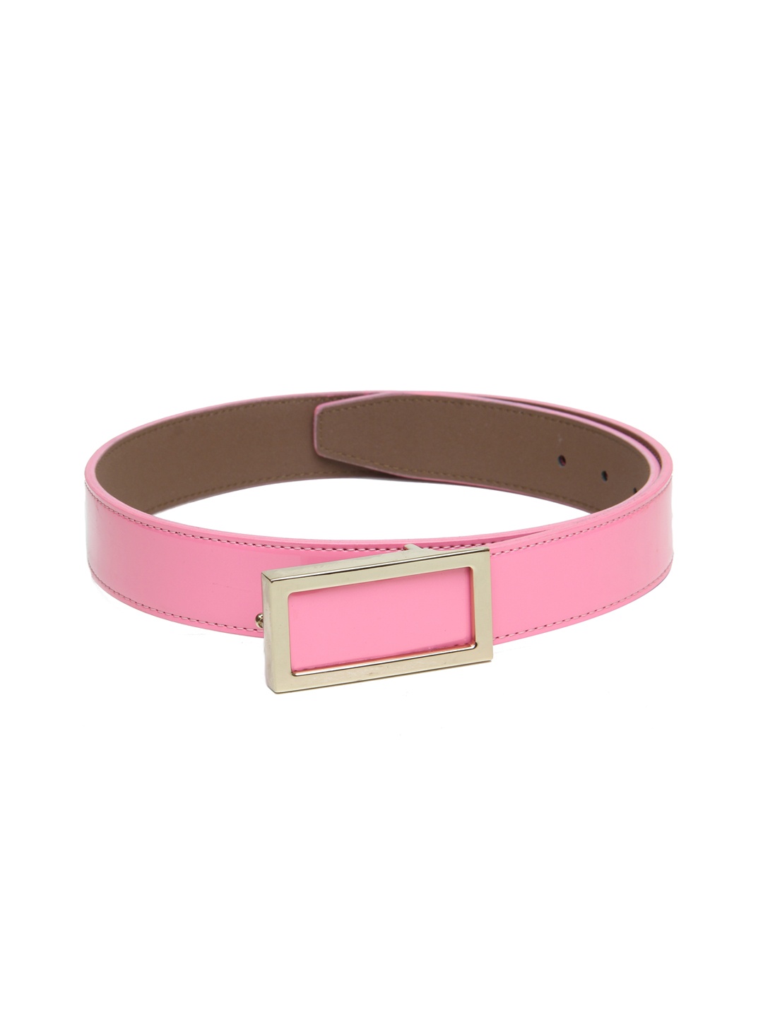 

Calvadoss Boys Pink & Gold Solid Belt