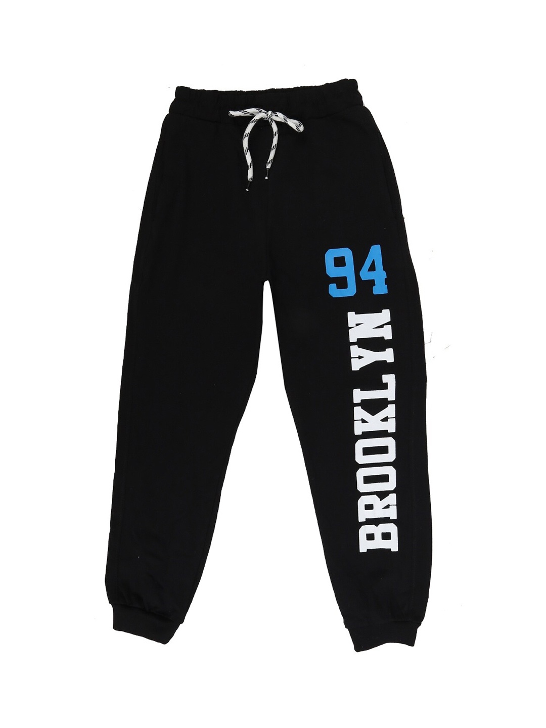 

V-Mart Boys Black Printed Cotton Lounge Pants