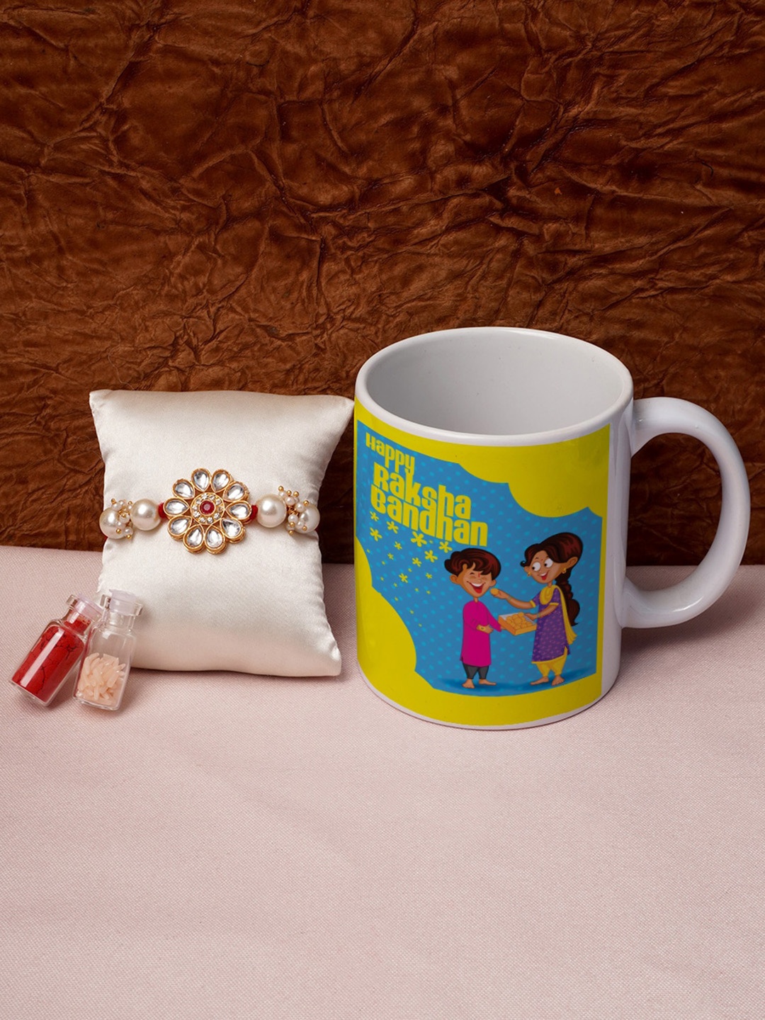 

Crazy Corner Multicoloured Rakhi & Mug Combo, Multi