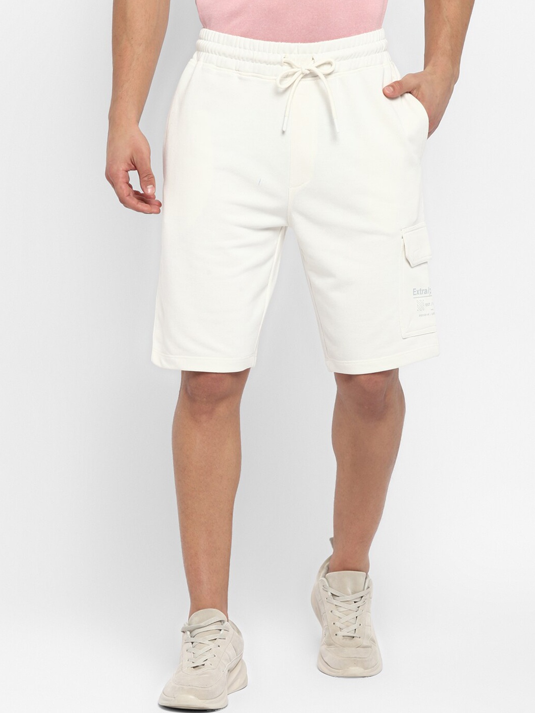 

OFF LIMITS Men White Training or Gym Shorts