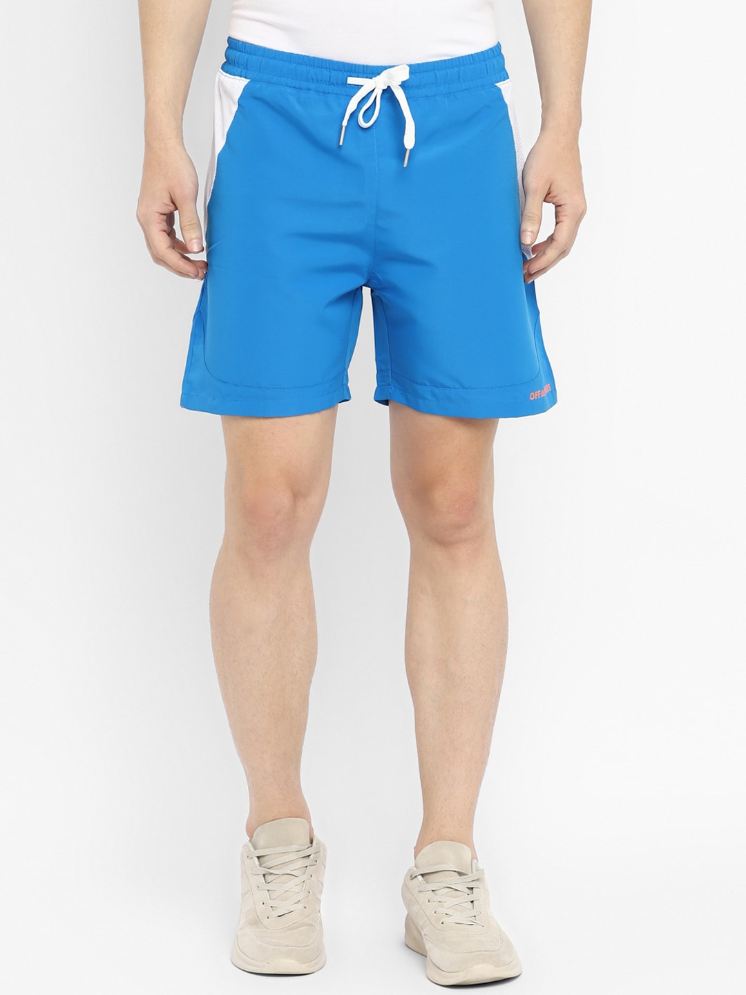 

OFF LIMITS Men Blue Regular Fit Training or Gym Sports Shorts