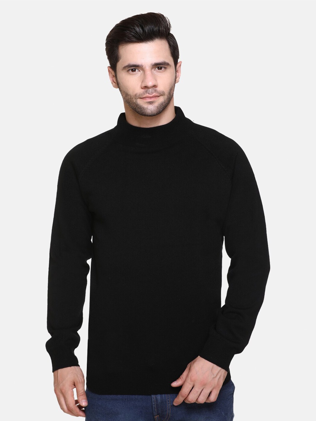 

aarbee Men Black Sweater