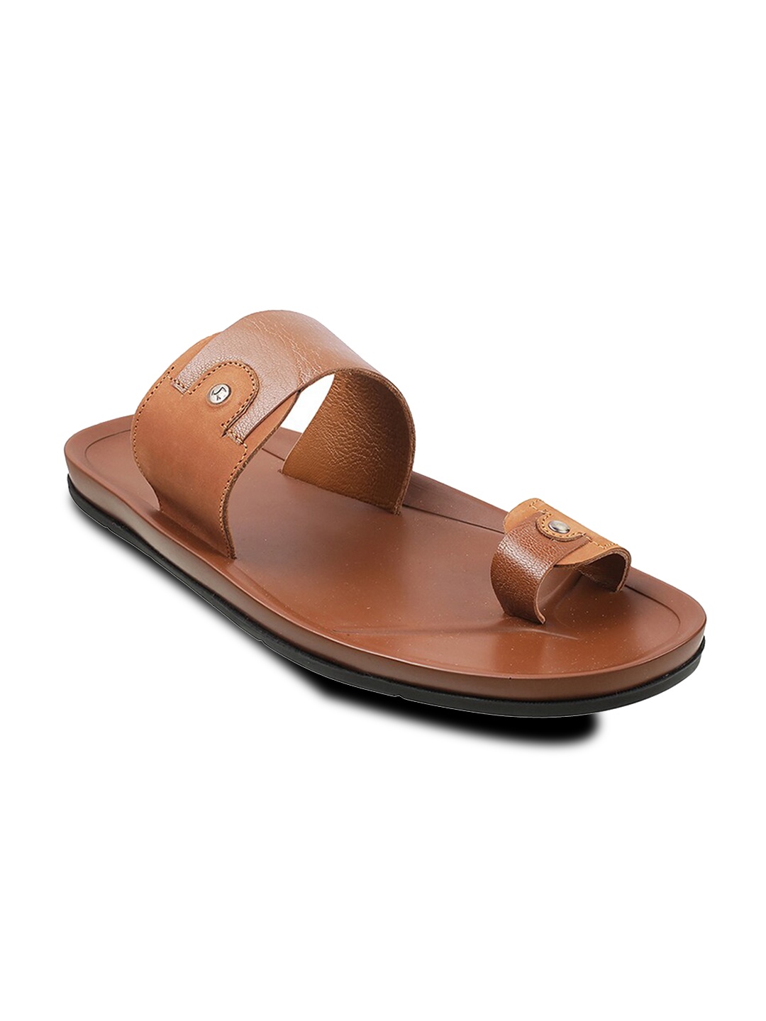 

Mochi Men Tan Leather Comfort Sandals