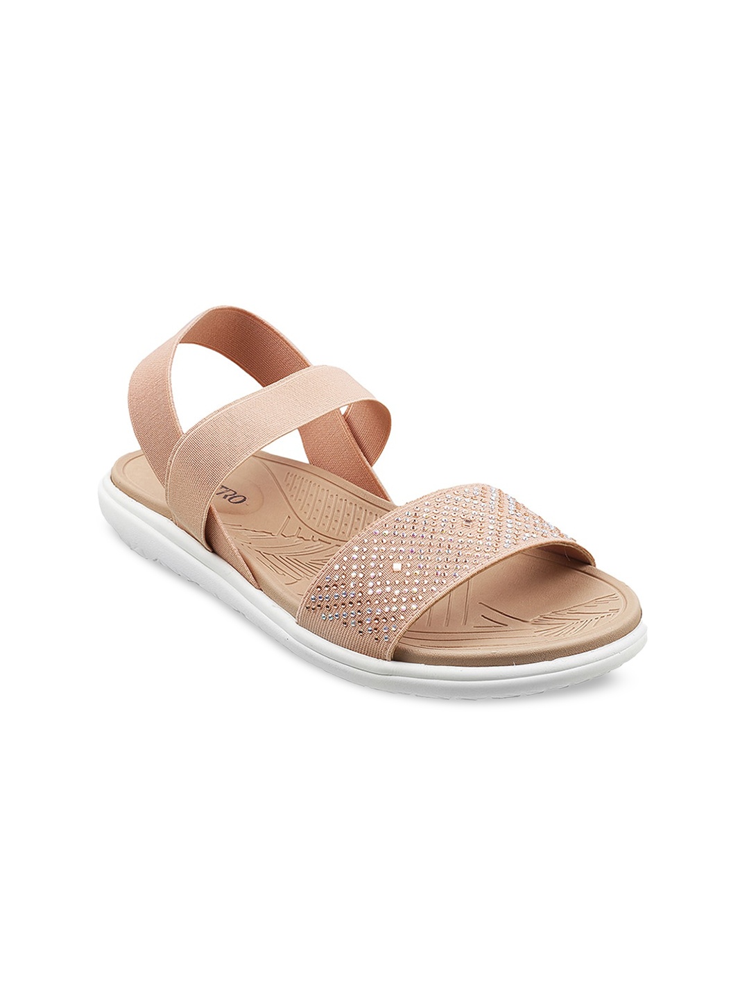 

Metro Women Peach-Coloured Flats