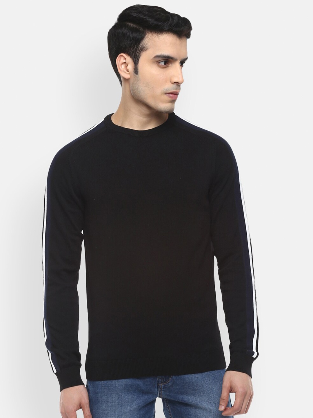 

Red Chief Men Black Pullover