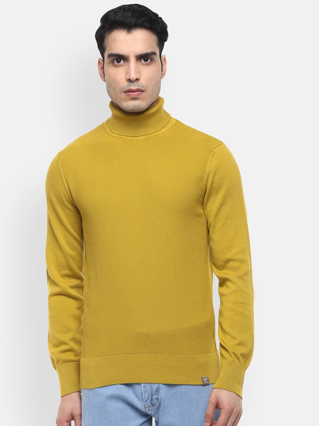 

Red Chief Men Mustard Pullover