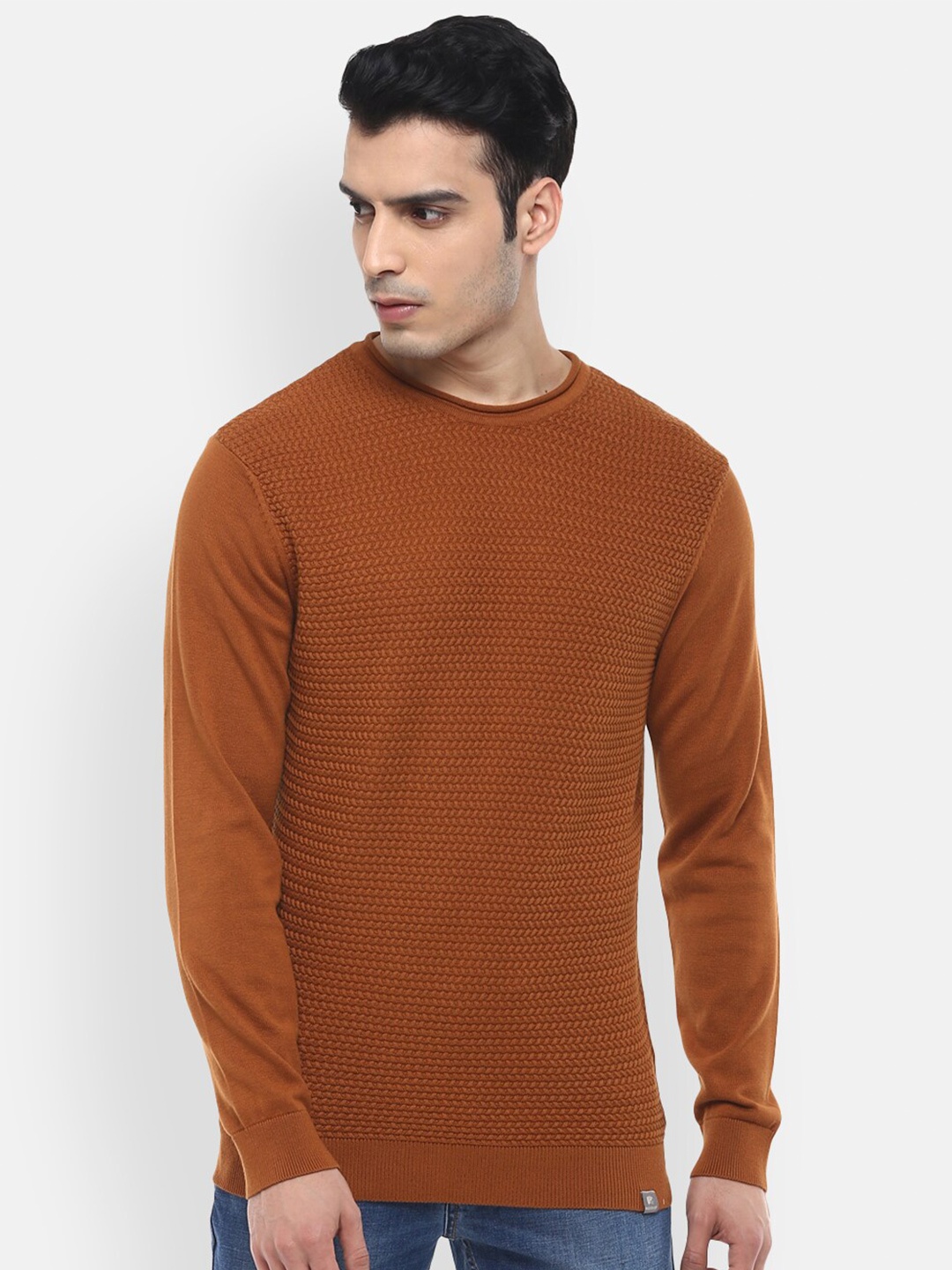 

Red Chief Men Brown Pullover