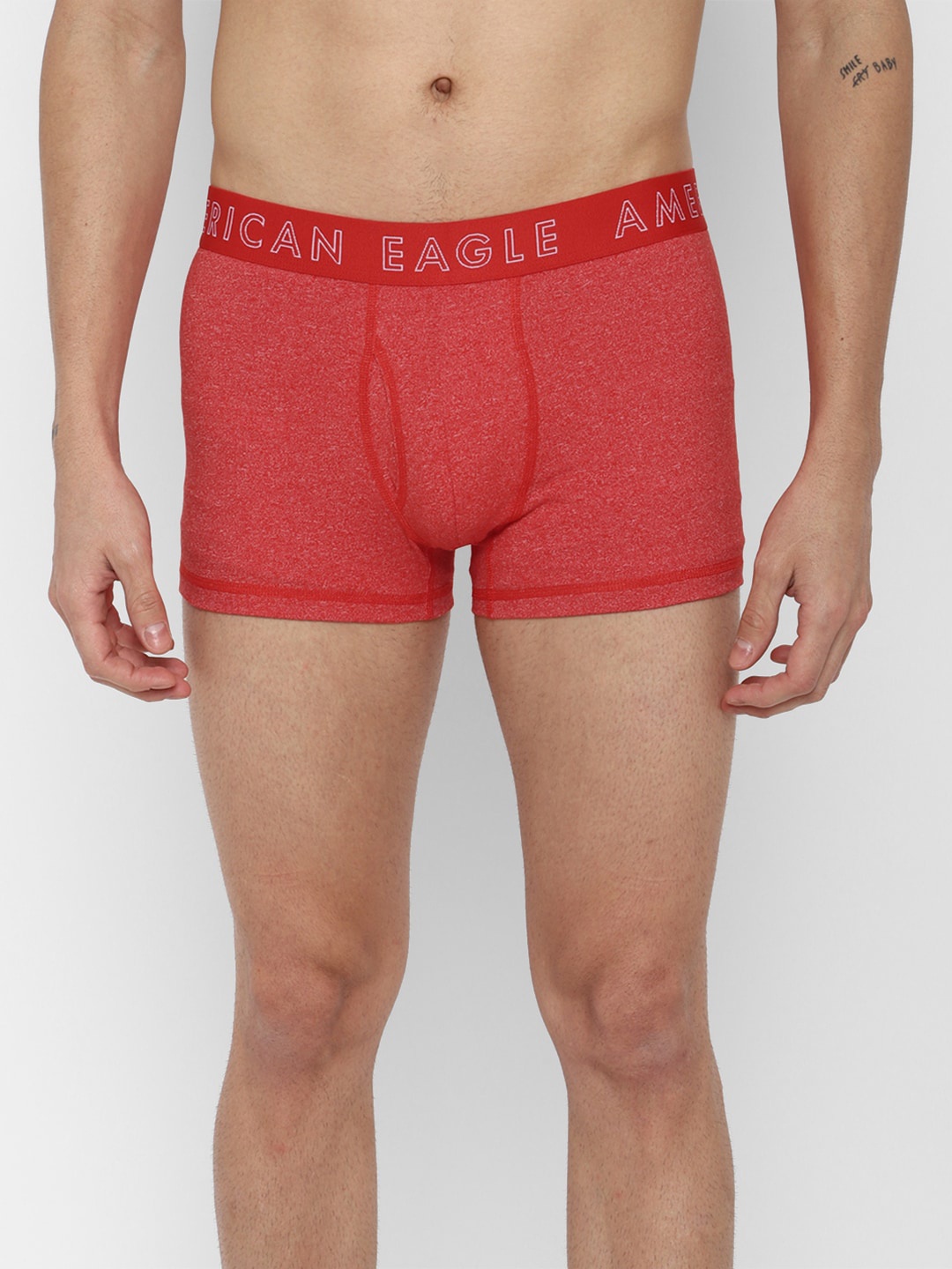 

AMERICAN EAGLE OUTFITTERS Men Red Solid Trunk