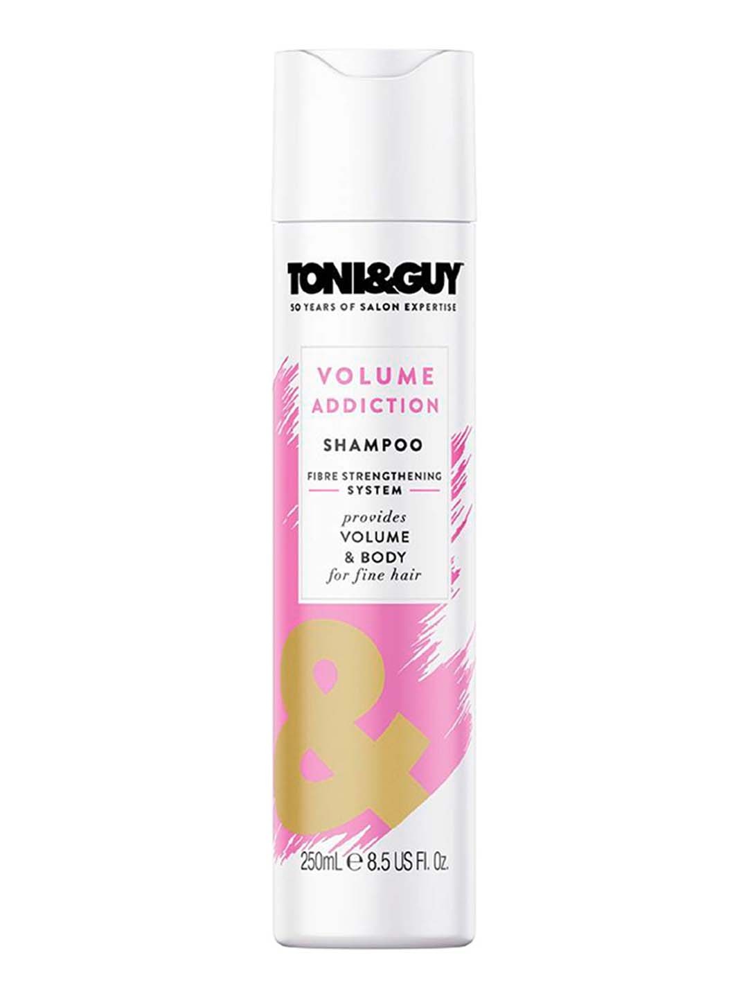 

TONI & GUY Volume Addiction Shampoo - Gives Volume & Body to Fine Hair - 250ml, White