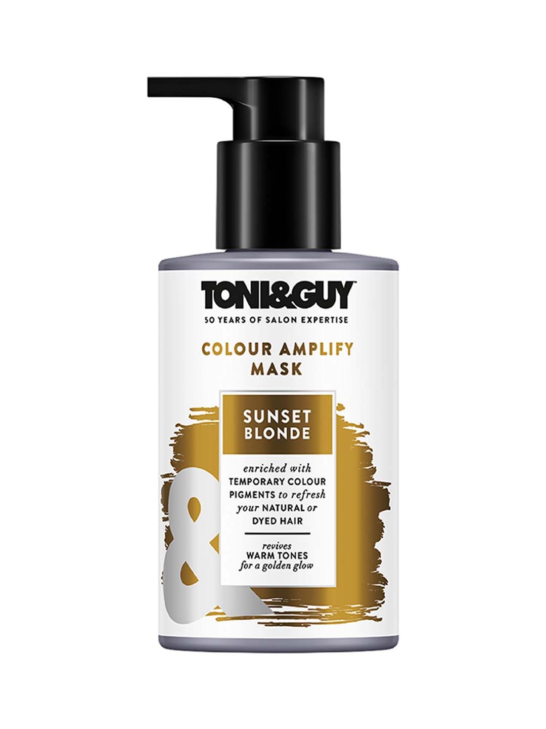 

TONI & GUY Colour Amplify Hair Mask with Argan Oil 200ml - Sunset Blonde, Beige