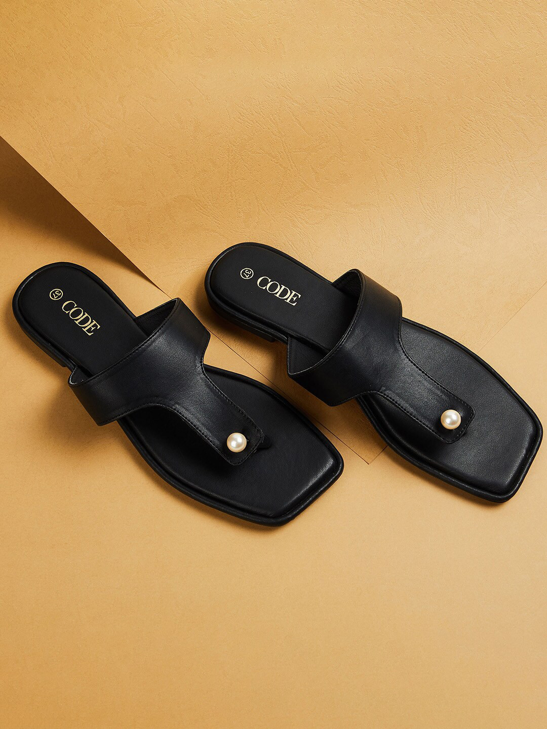 

CODE by Lifestyle Women Black Flats