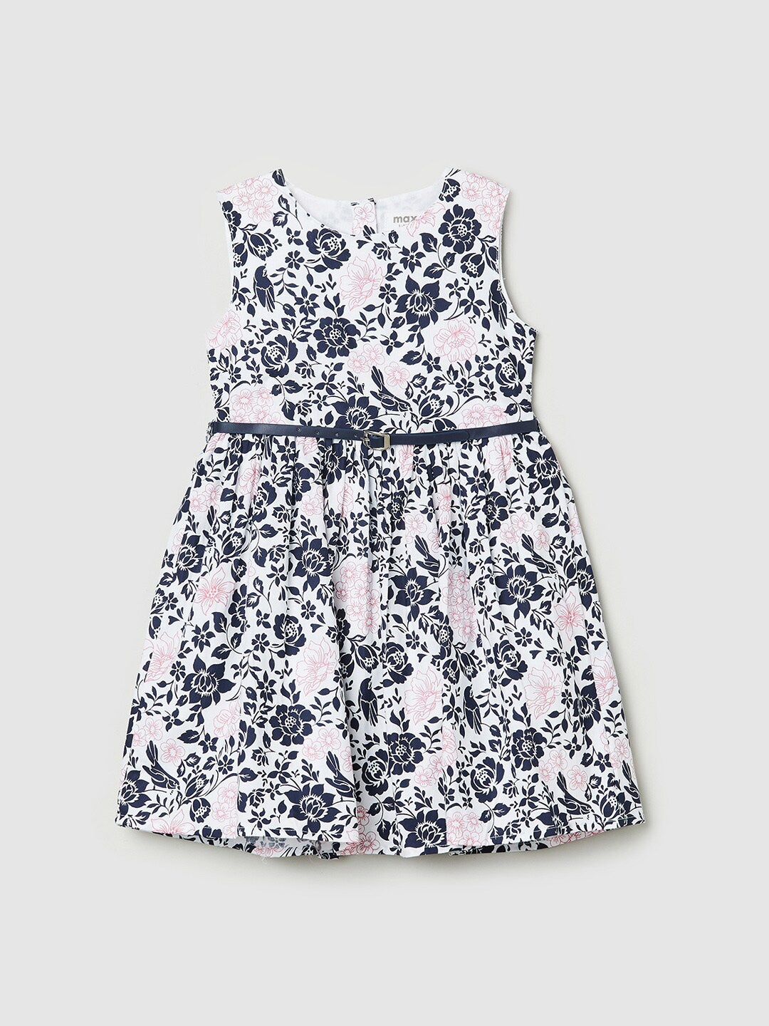 

max White Floral Dress