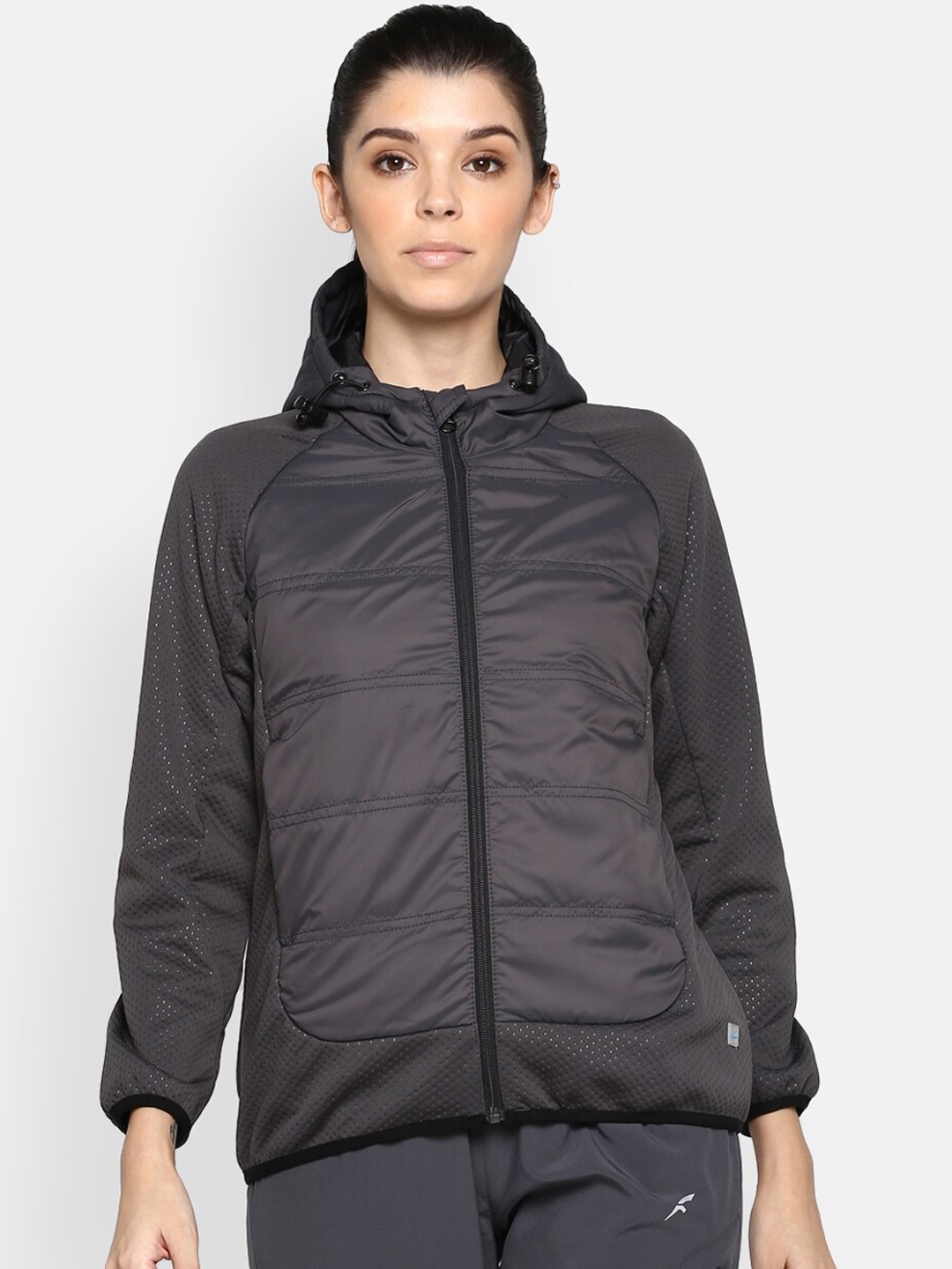 

FURO by Women Coal Chief Women Grey Lightweight Longline Sporty Jacket