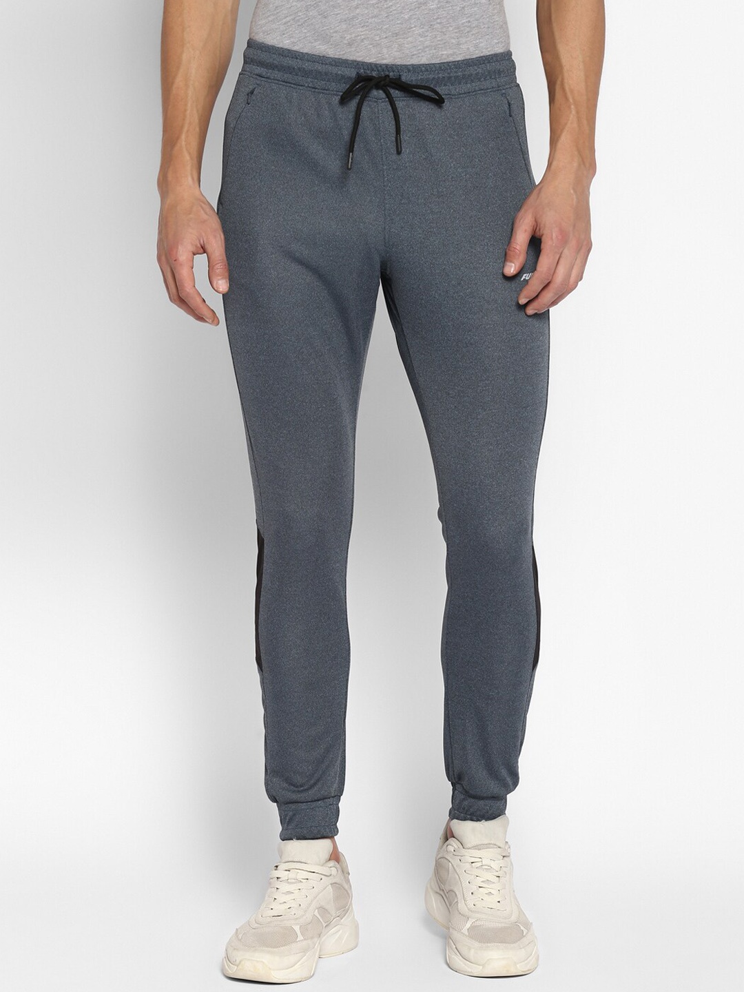 

FURO by Red Chief Men Teal Colored Solid Sports Joggers