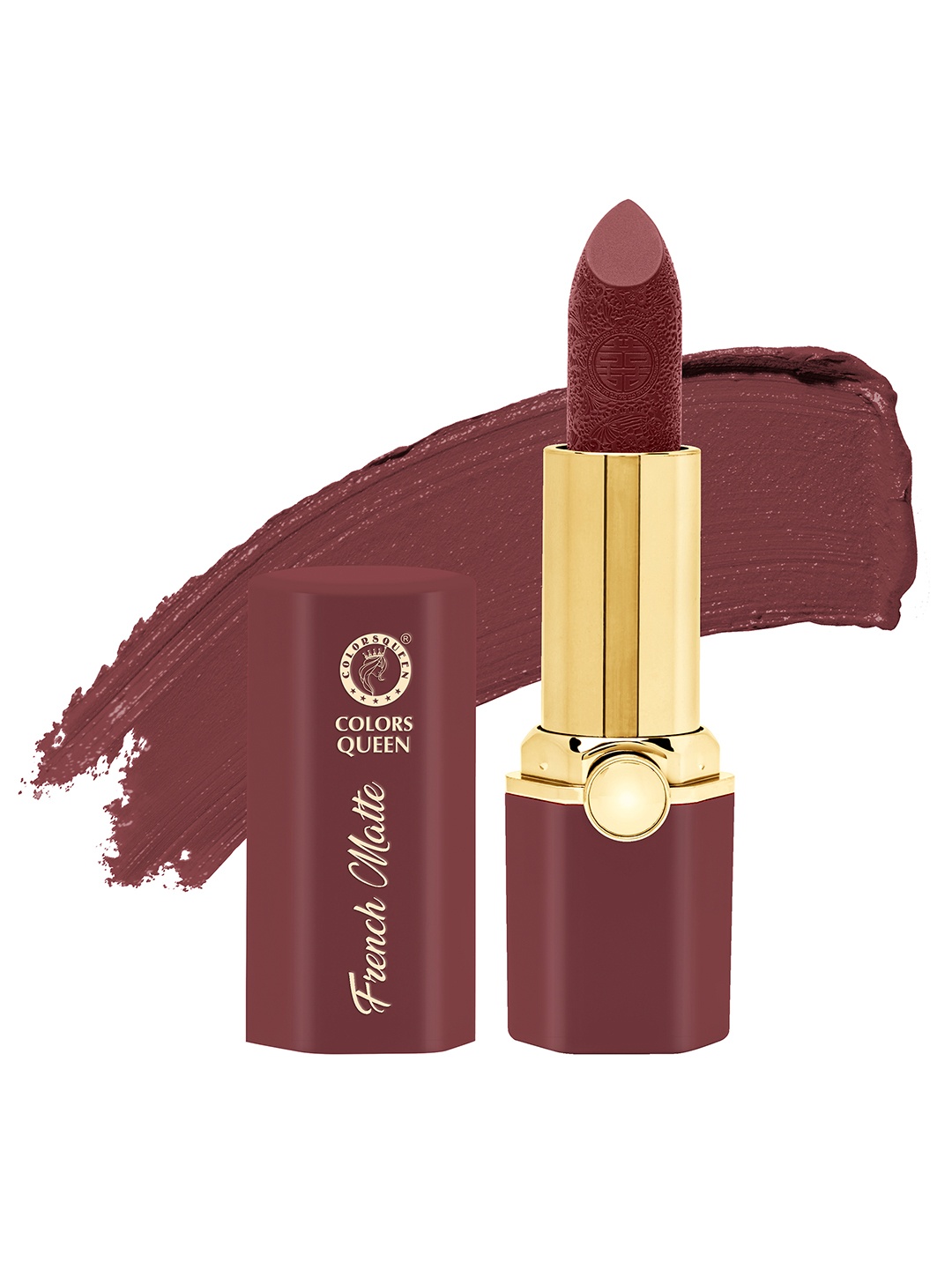 

Colors Queen Long Lasting French Matte Non Transfer Waterproof Lipstick - Nude 10