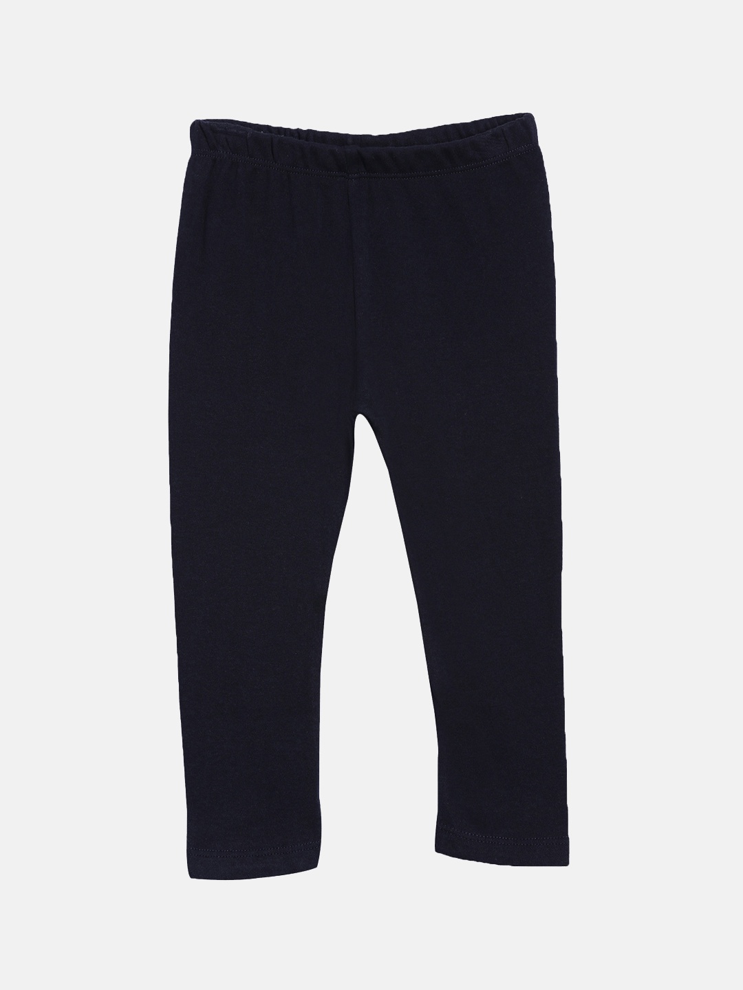 Kryptic Girls Black Solid Pure Cotton Leggings
