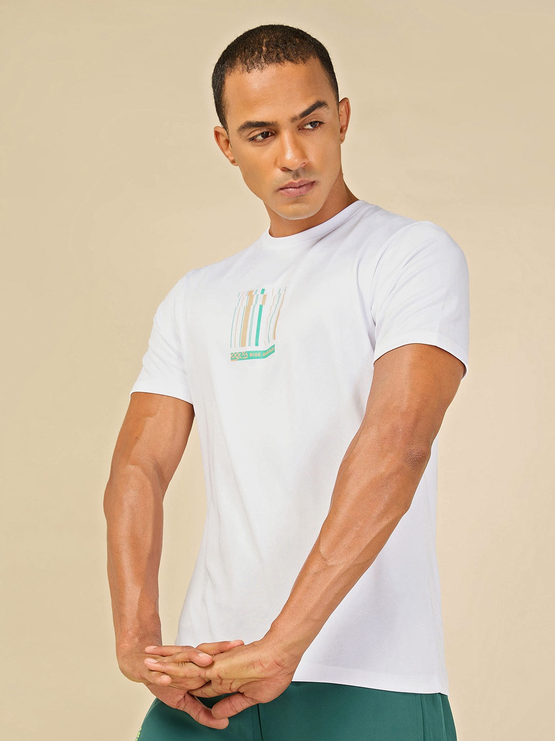 

CULT Minimal Graphic Active T-shirt, White