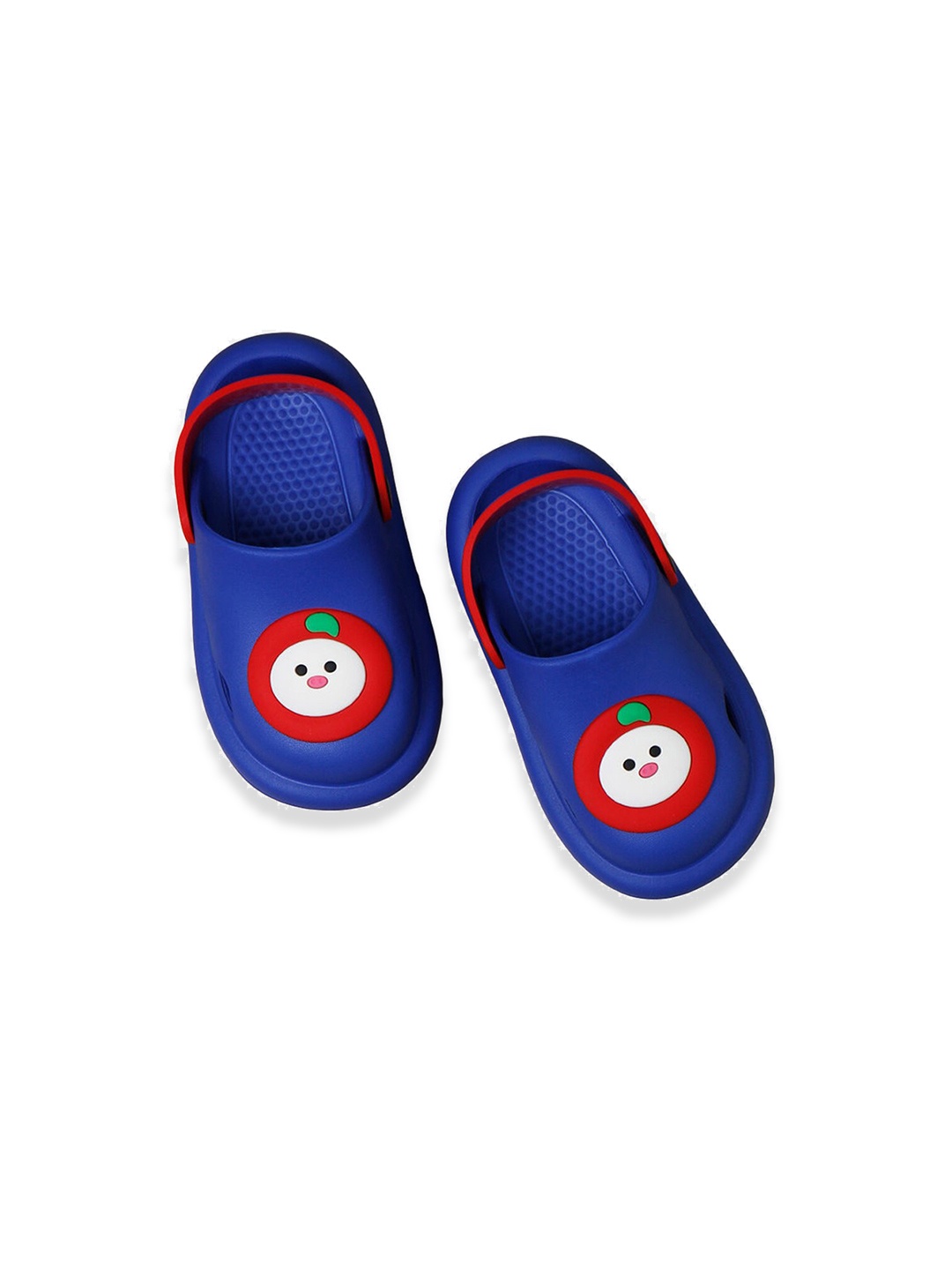 

Hopscotch Unisex Kids Blue & Red PU Clogs Sandals