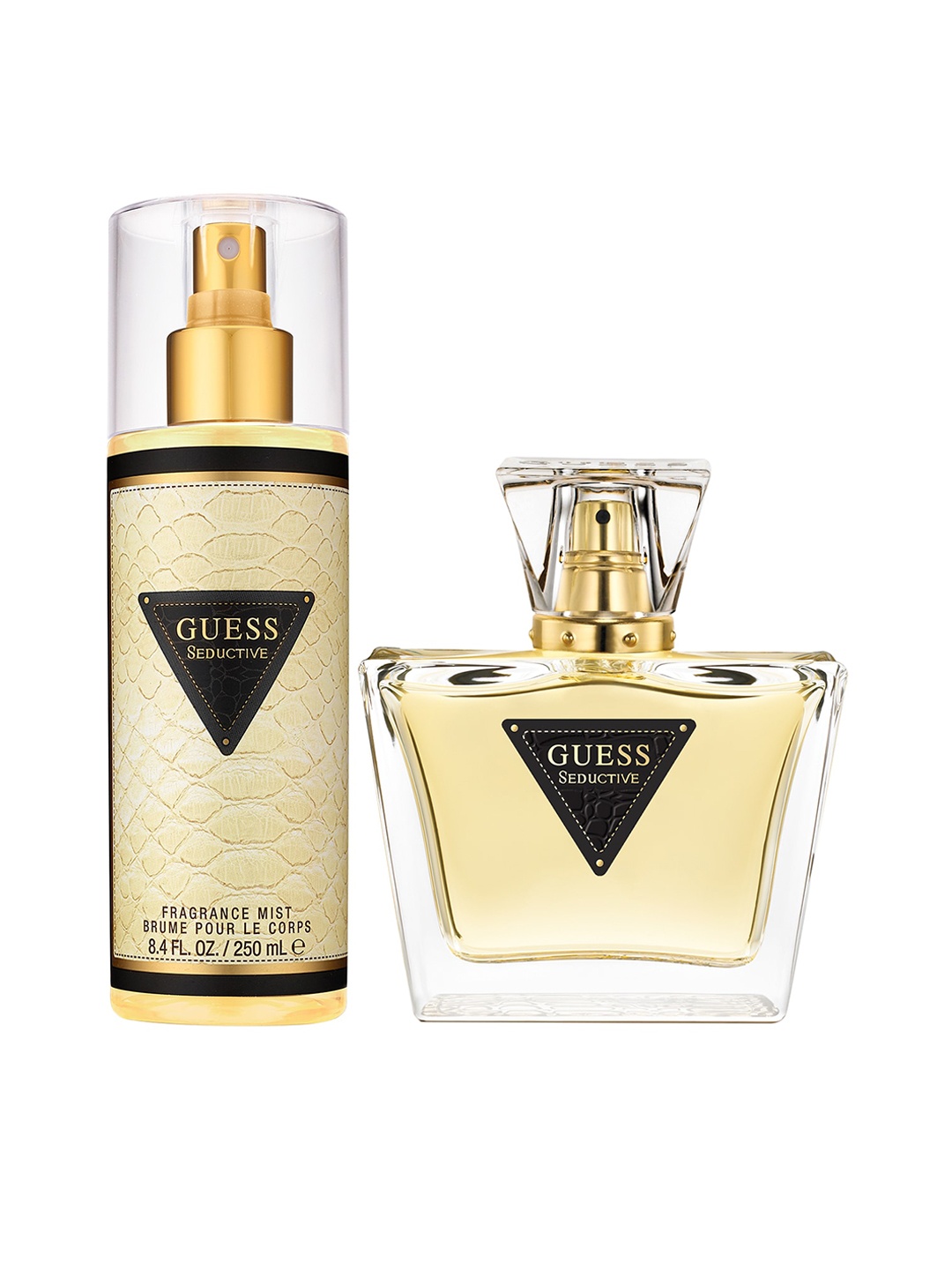 

GUESS Women Set of Seductive Eau de Toilette 75 ml & Body Mist 250 ml, Yellow