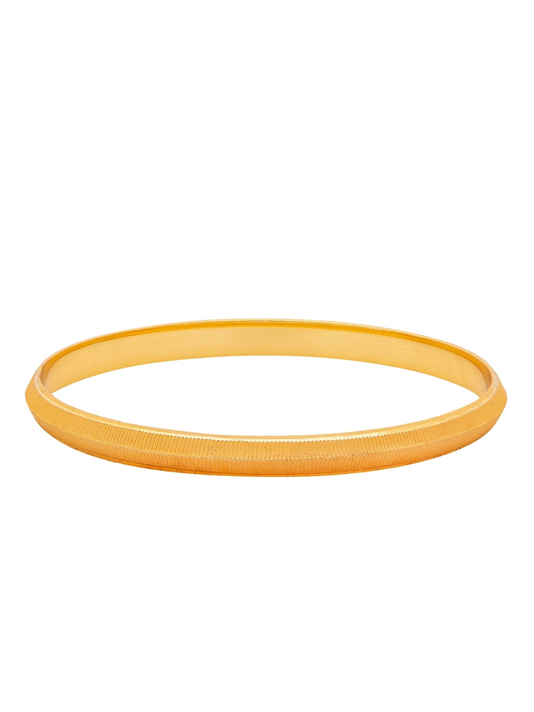 bodha Men Gold Plated Self Design Bracelet